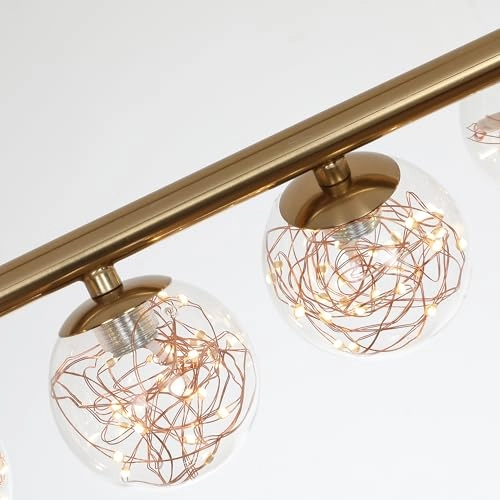Modern Globe Chandelier - 3000 - 6000K Dimmable