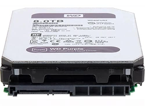 Purple 3.5" 5400rpm 256MB SATA 6Gb/s (WD81PURZ) - 8TB