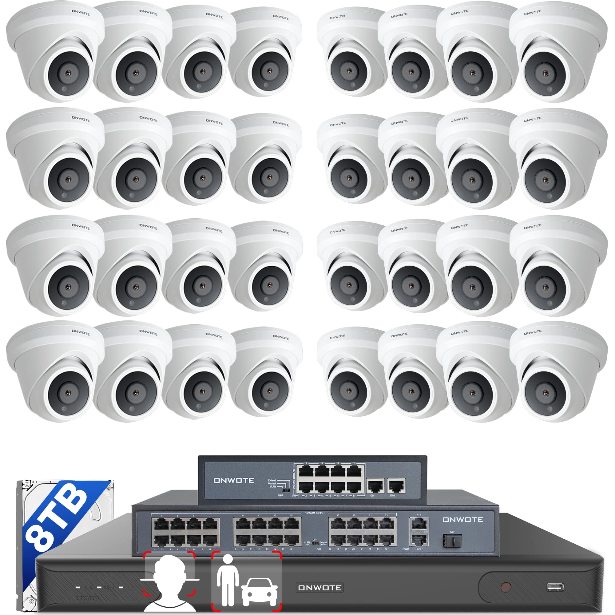 12MP NVR - 32 channels
