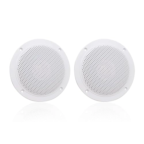 Marine Ceiling Flush Wall Mount Speakers - 4 Inches 160Watts