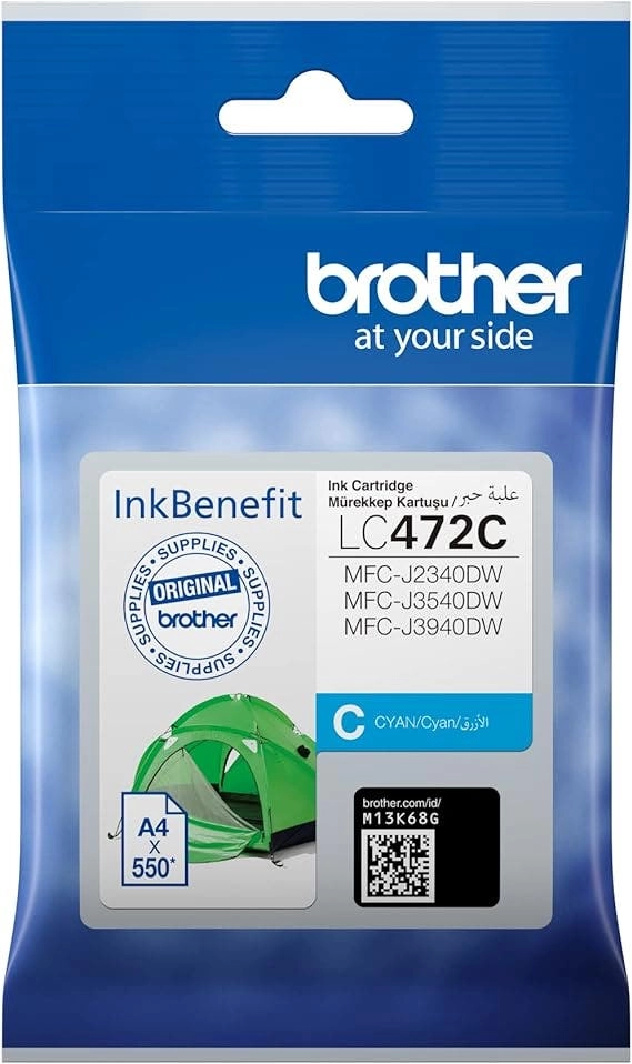 Brother LC472C Standard Yield Cyan