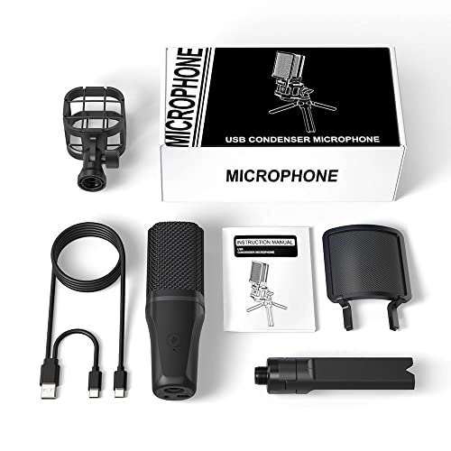 Pro RGB USB Condenser Mic Kit USB Microphone