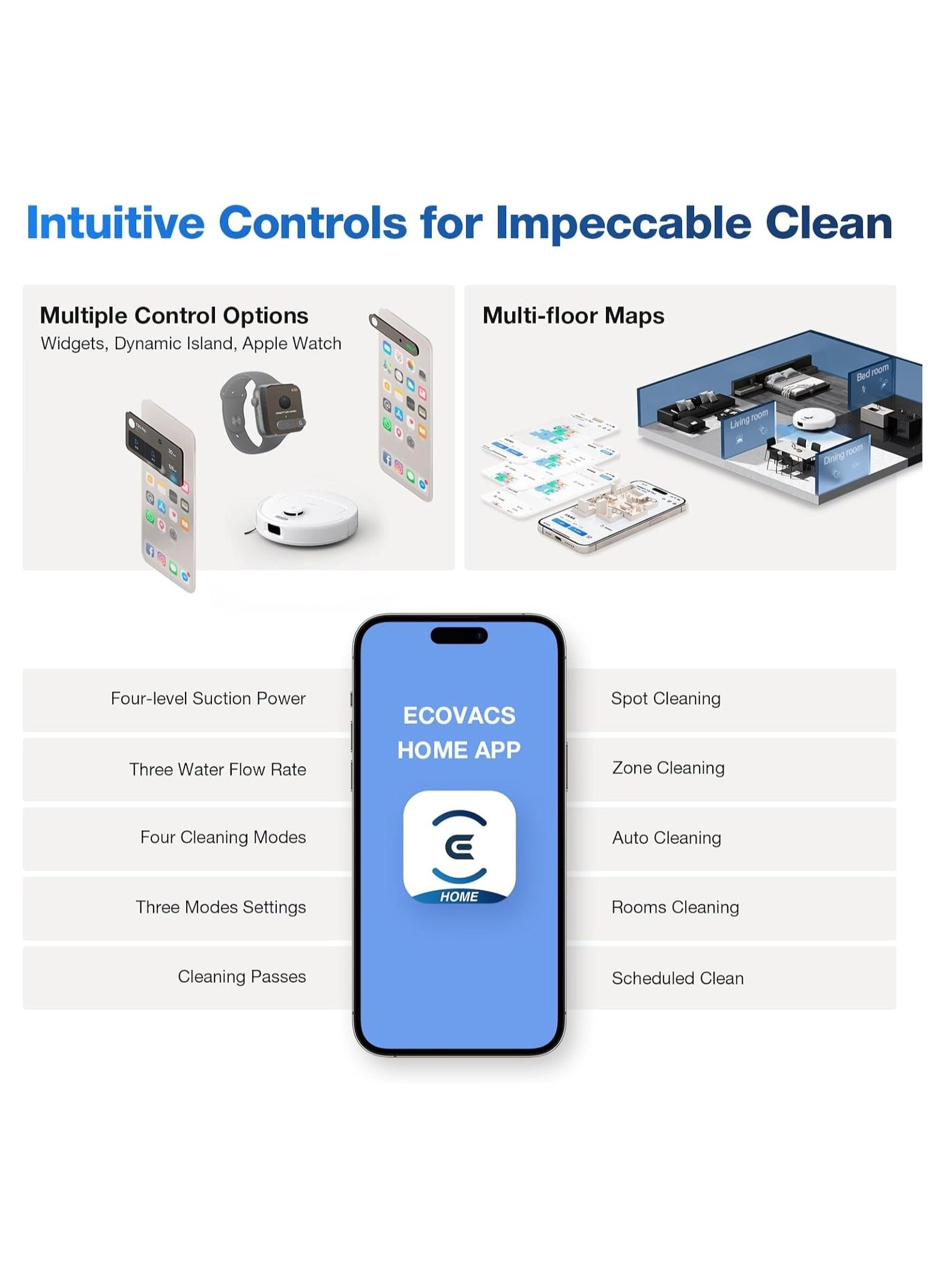 DEEBOT N30 PRO OMNI - OMNI Station, Self-Empty Station