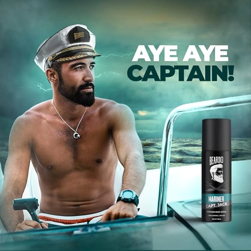Mariner - Eau de Parfum 50ml + Captain Jack - Body Spray 120ml