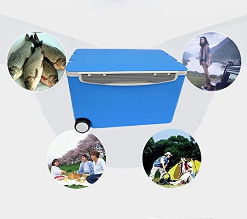 Portable Wheeled Cooler - 40 Quart 40L