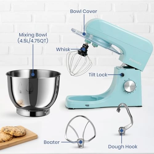 Electric Kitchen Mixer - 4.5 Liters 1000 watts