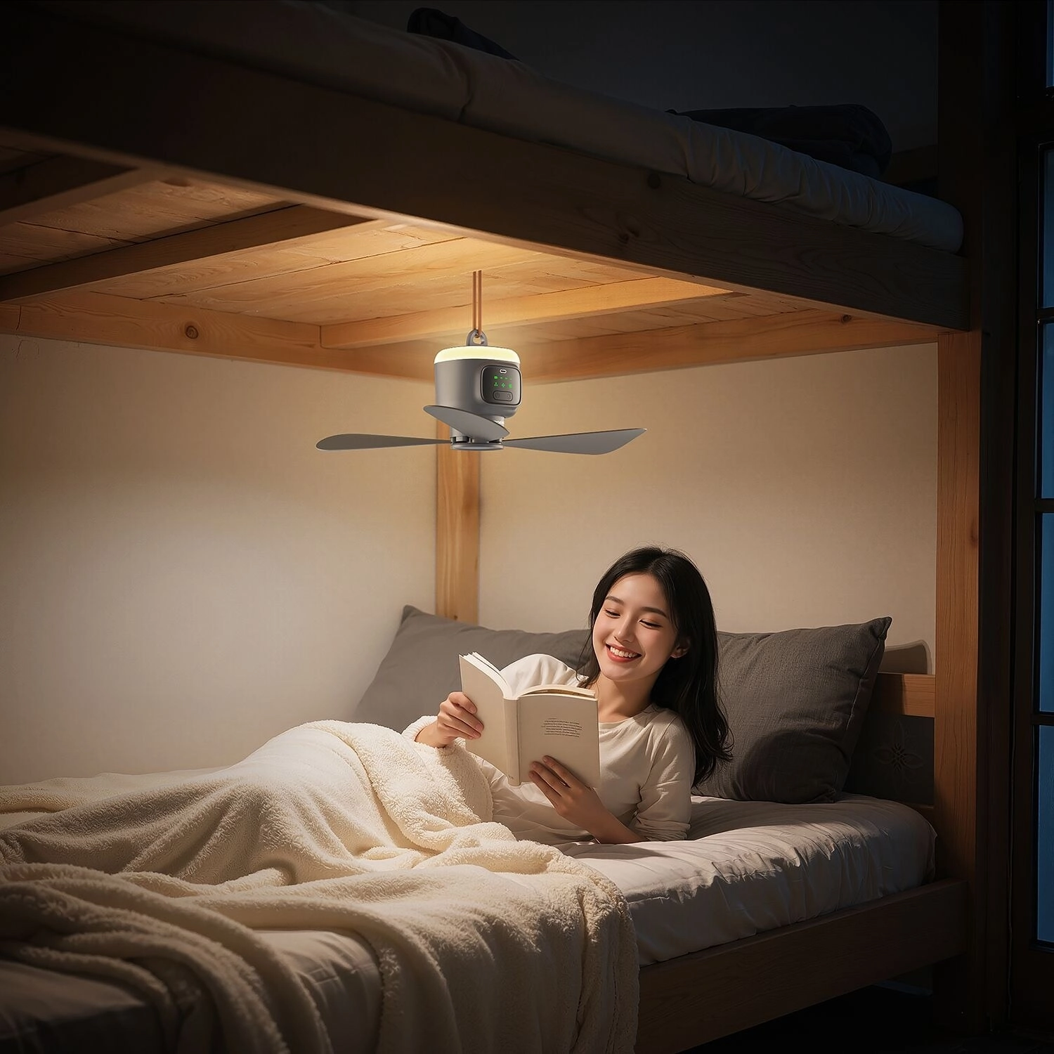 Camping Rechargeable Ceiling Fan