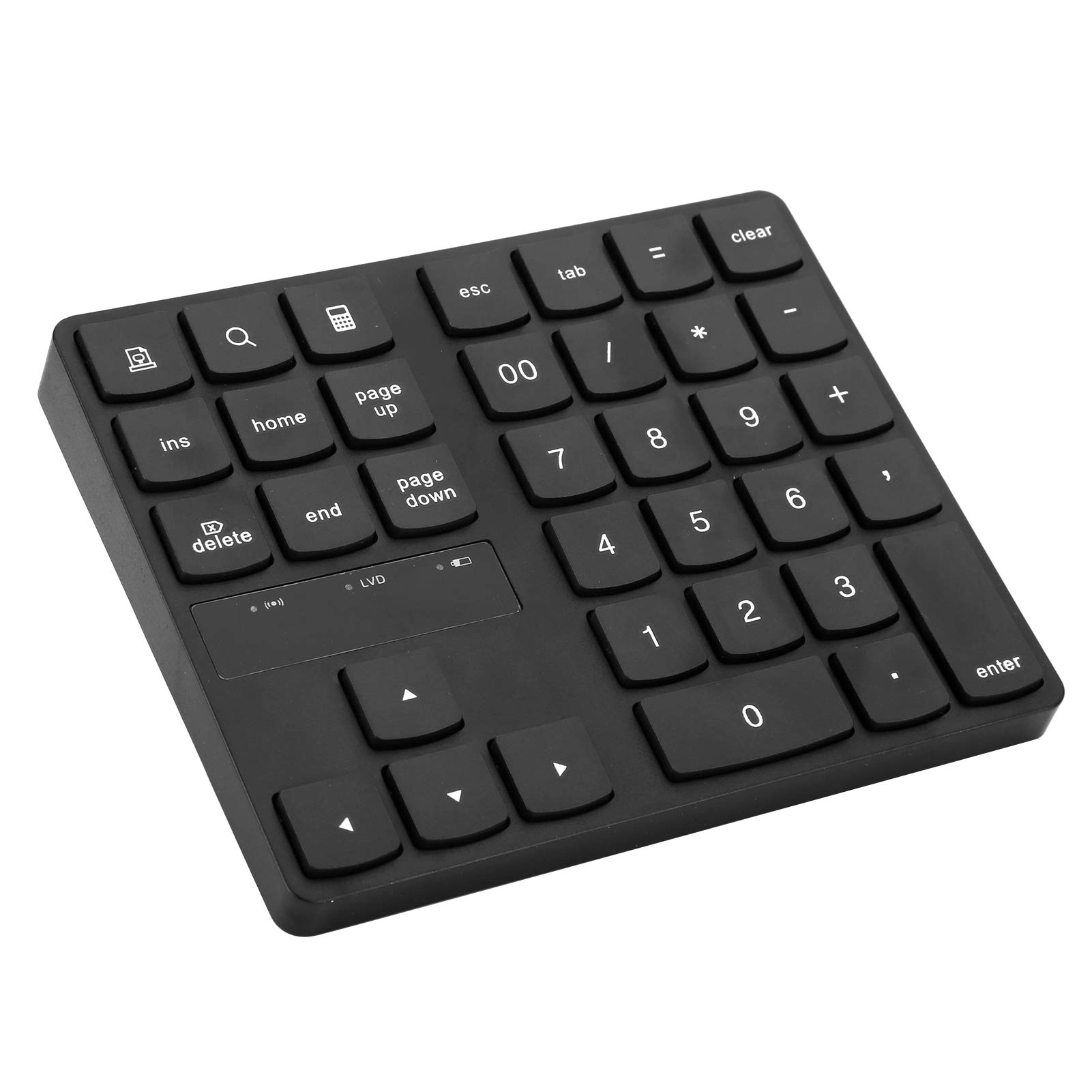 Jectse Numeric Keypad - Wireless 35 Keys 2.4G USB Receiver