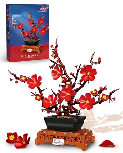 Plum Blossom Building Set - Plum Blossom 669 pcs