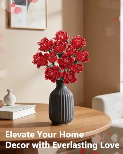 Roses Bouquet Building Set - Forever Roses