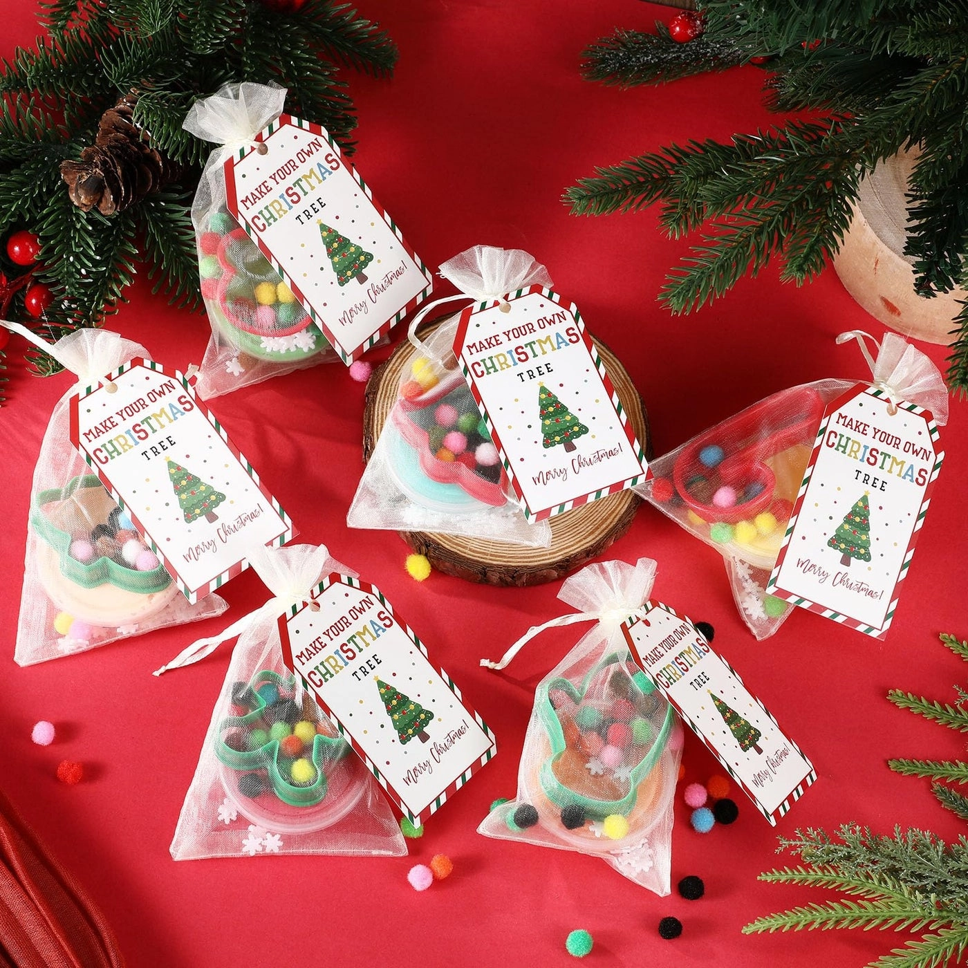Christmas Air Dry Clay Kit - 123 Pcs