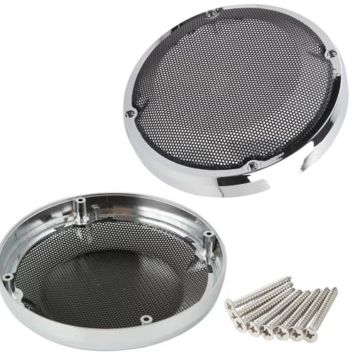 Saddlebag Lid Speaker Grill Cover - 2