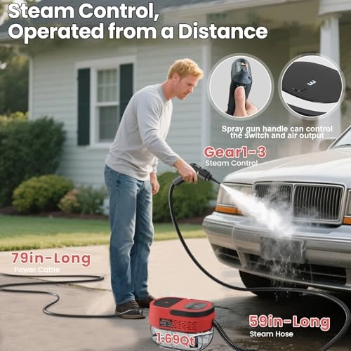 steam cleaner - 3BAR 1600 Milliliters