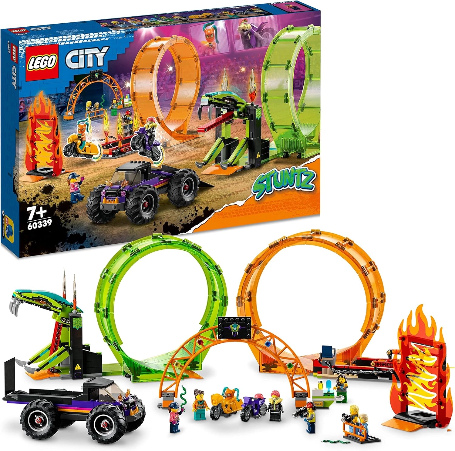LEGO City Double Loop Stunt Arena (60339)