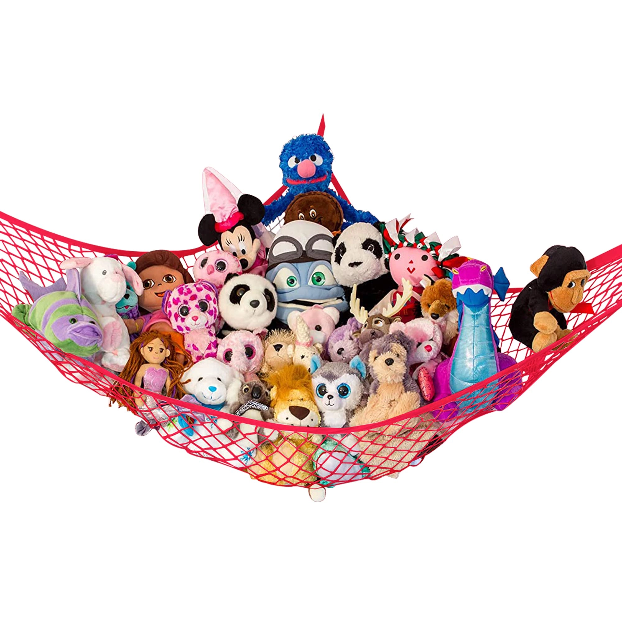 Lilly's Love Stuffed Animal Hammock - fish netting 12LBS