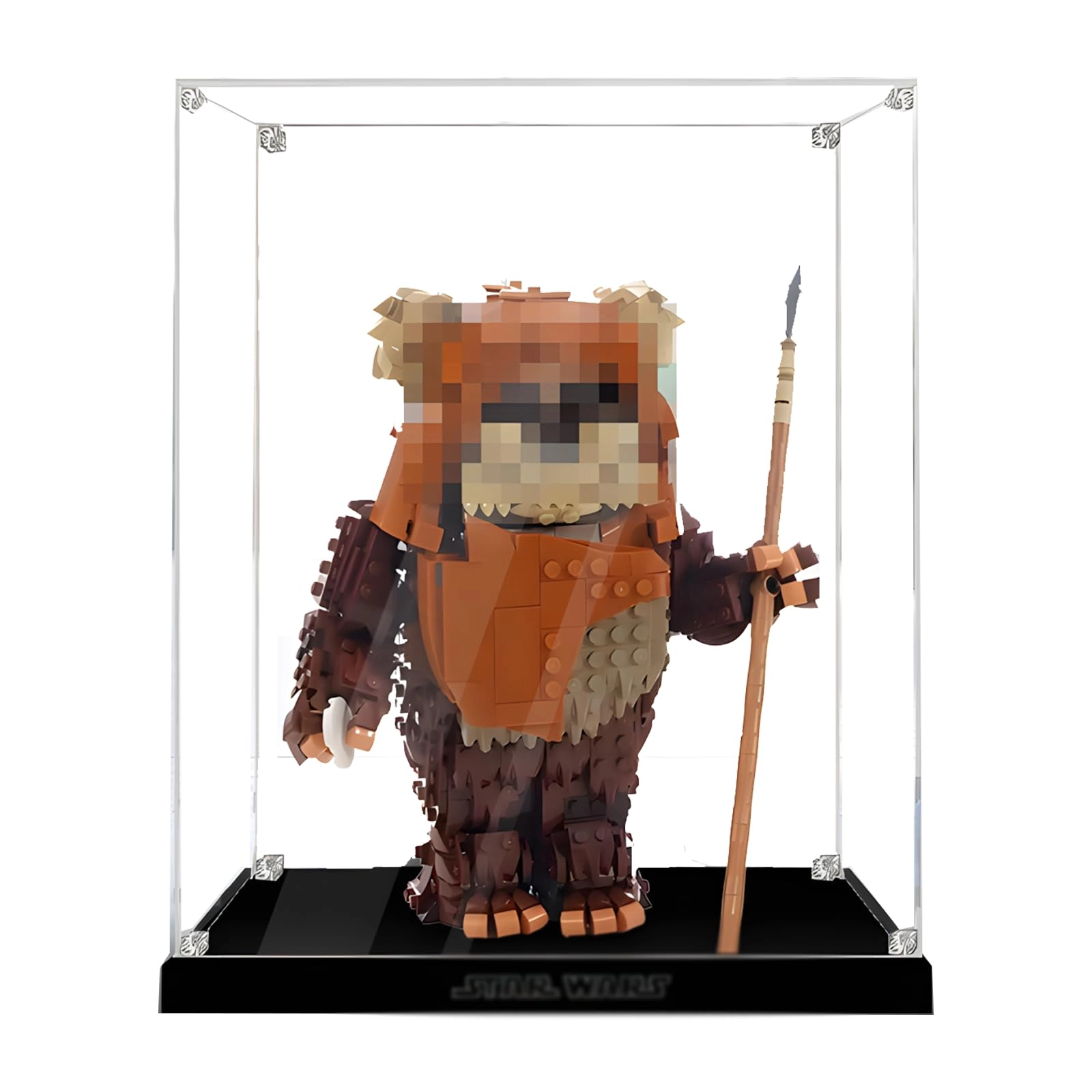 LEGO Acrylic Display Case - Ewok Wicket