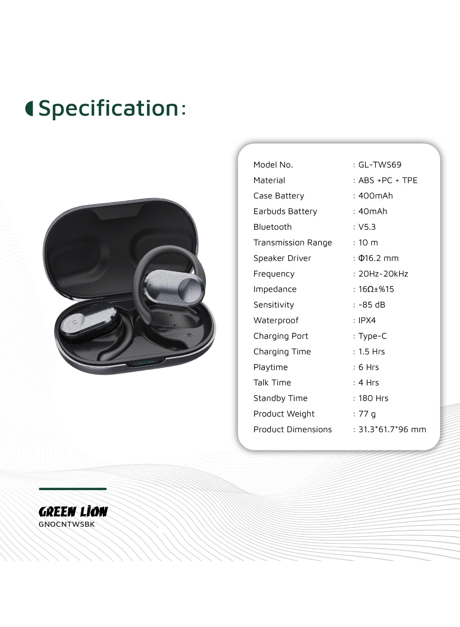 Ocean Wireless Earbud