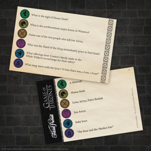 Trivial Pursuit: Game of Thrones: Quick Play Edition