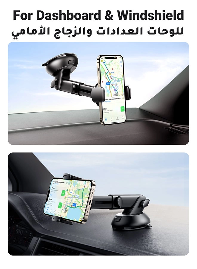 Car Phone Holder for Dashboard/Windshield