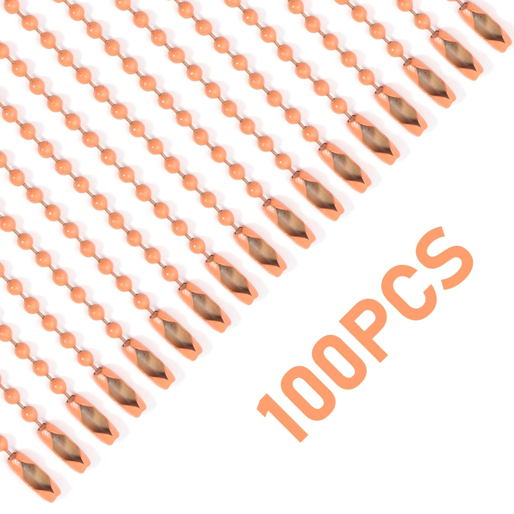 Ball Beads Chains - 20Pcs Purple 4 Inch