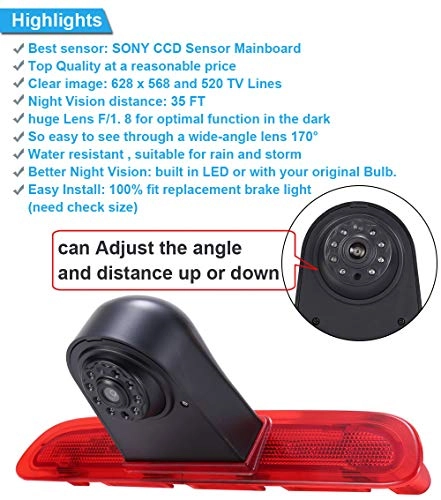 Reversing Camera - Night vision 628 x 586 pixels