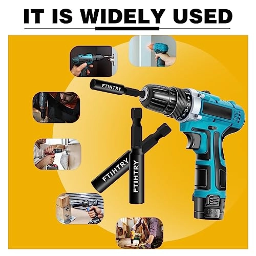 1/4"Magnetic Extension Socket Drill Bit Holder - 60mm 100mm 150mm
