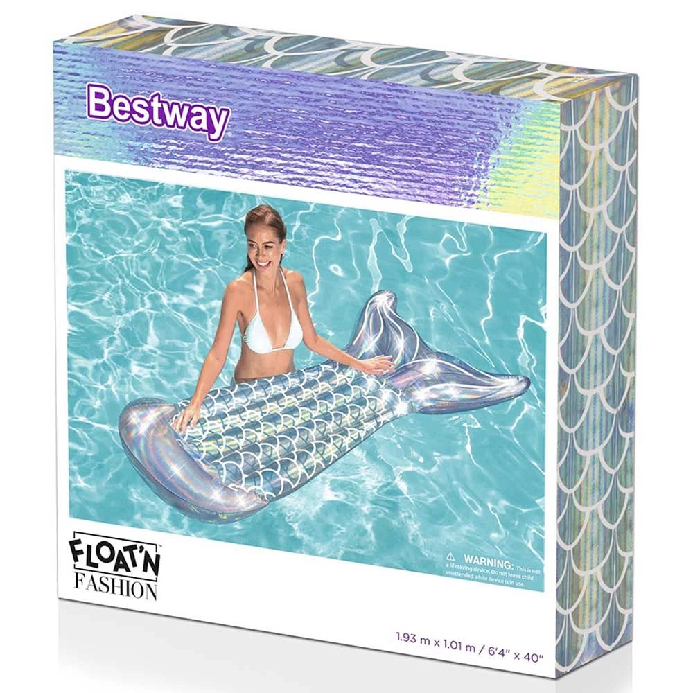 Mermaid Tail Lounge - Inflatable Pool Float