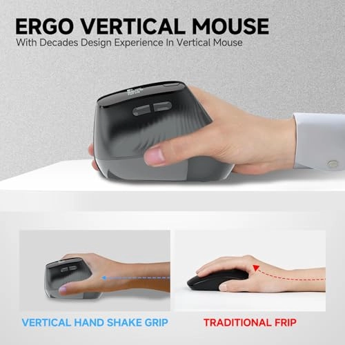 Ergonomic Vertical Mouse - Bluetooth
