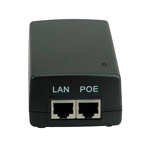 Gigabit PoE+ Injector - 46–55 V DC 30 W 1 x RJ-45 802.3at 802.3af 10/100/1000
