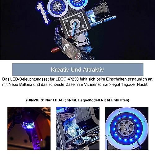 LED Light Kit for Lego Disney Walt Disney Tribute 43230 - Disney