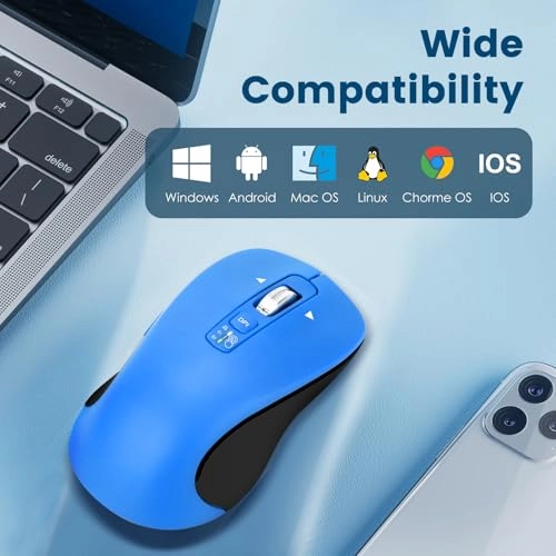 L360 Full-Size 4-Way Scrolling Silent Mouse - Bluetooth