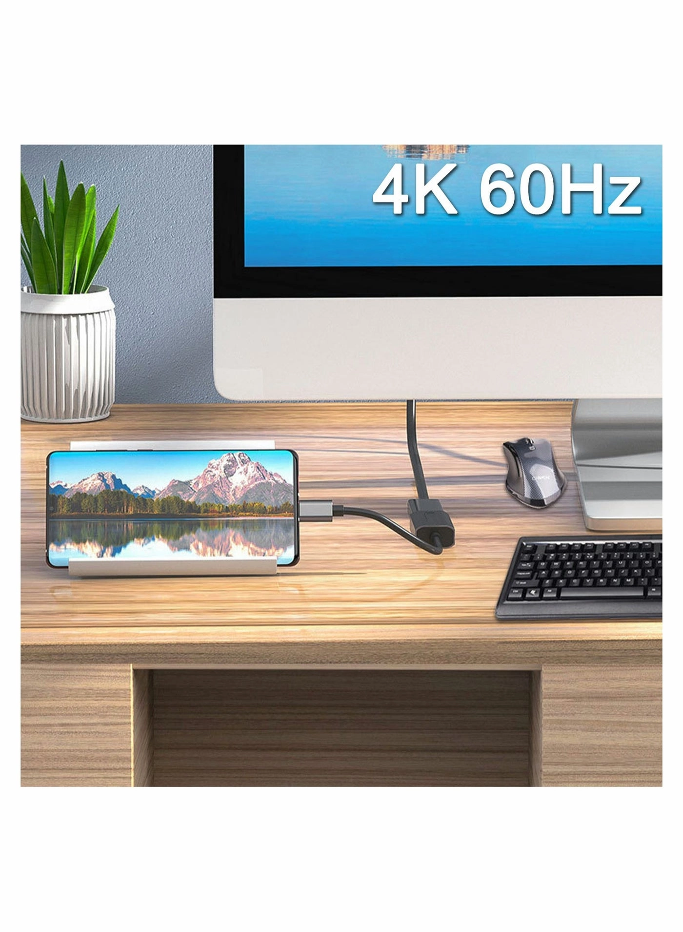 USB Type C to HDMI Adapter - 4K 60Hz