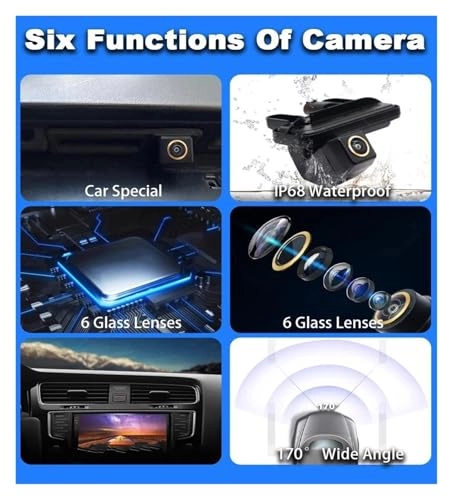 Rear Reversing Backup Camera - Night view AV 1280*720P