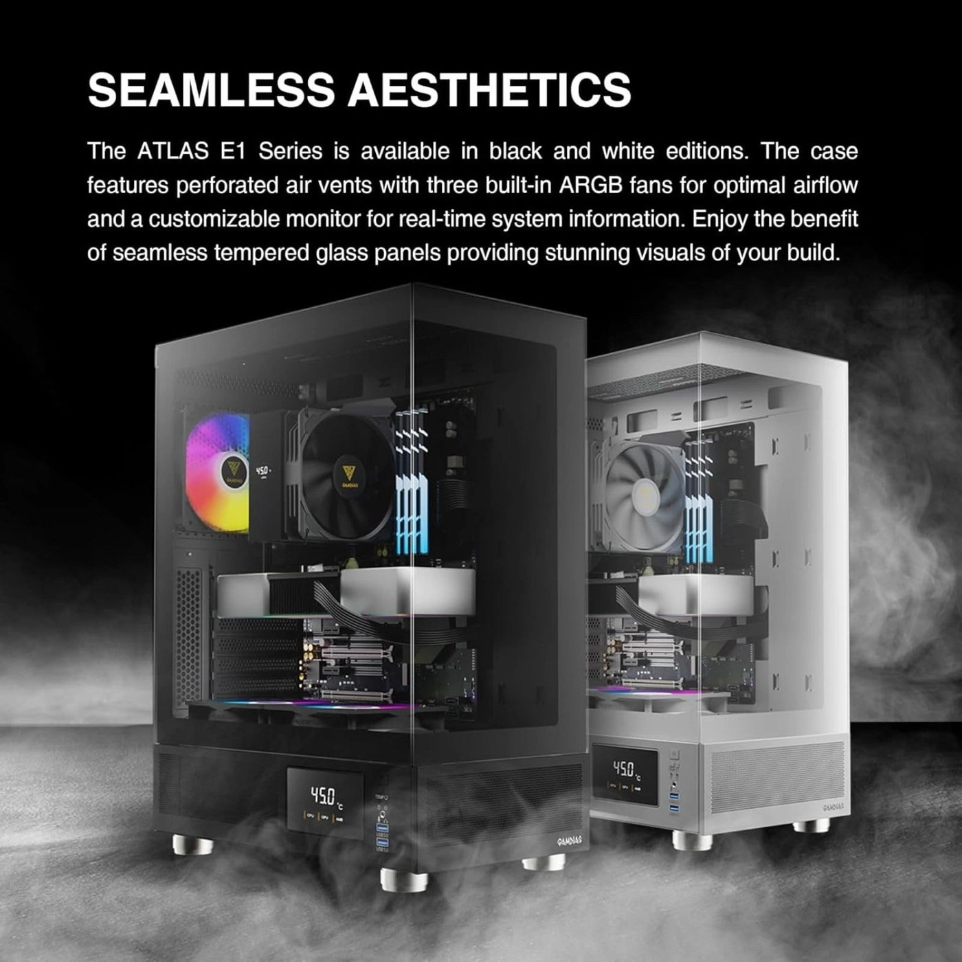 TALOS E3 MESH - Side Tempered Glass Panel Mid-Tower ATX