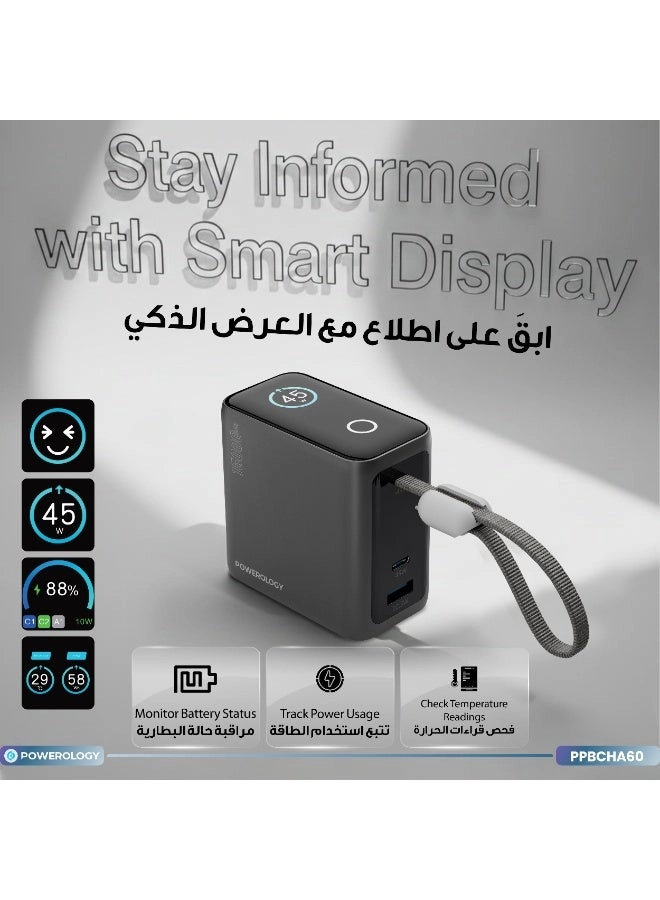 PPBCHA60GY - 15000mAh 15W