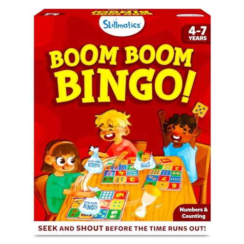 Bingo Preschool Board Game - Ages 4 to 7 63 pieces