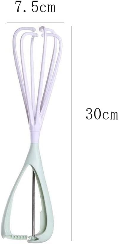 Rotating Hand Blender - Balloon Whisk Hand Crank