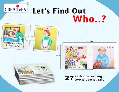 Let's Find Out- Who - 4 - 6 years 40 pieces