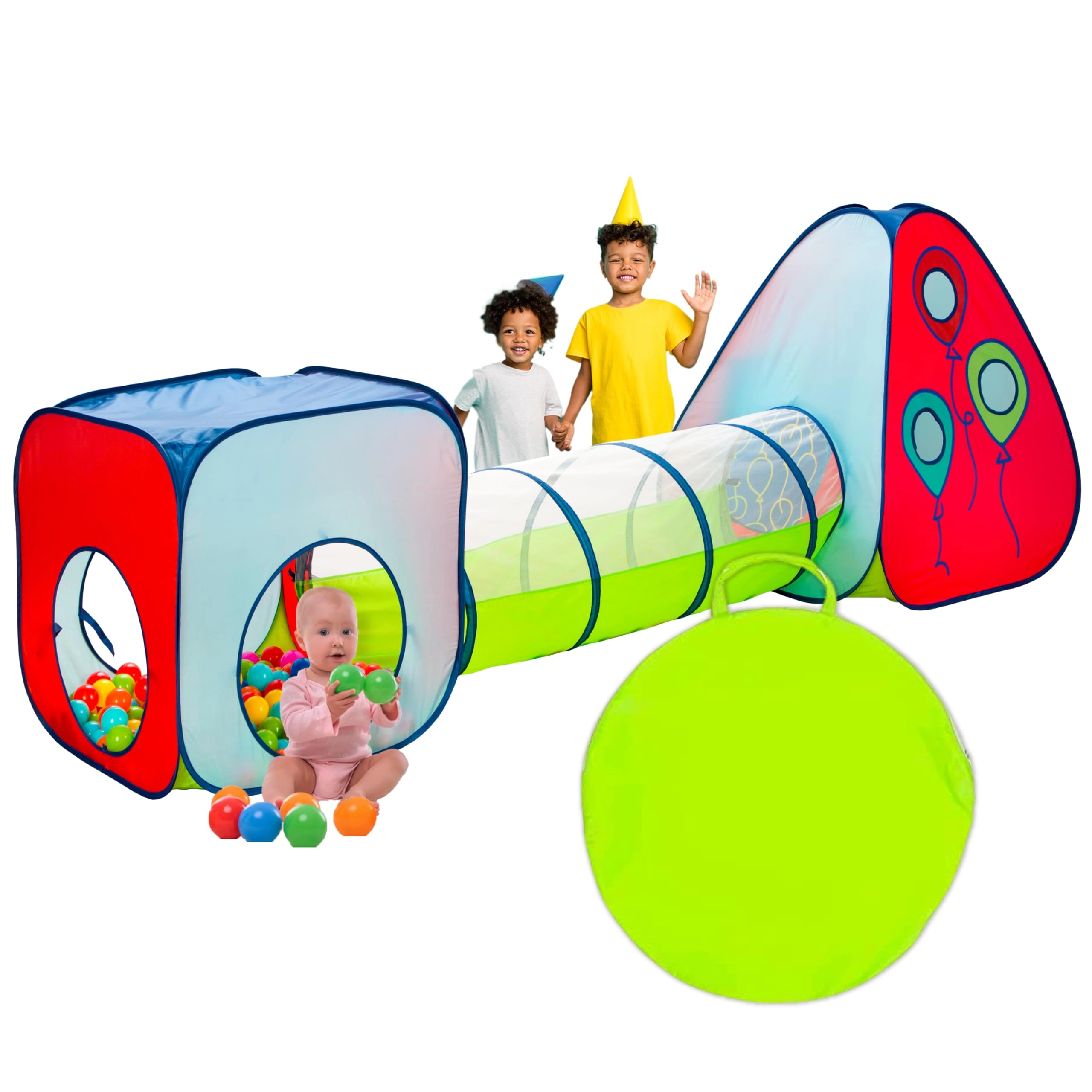 Tunnel and Ball Pit Play Tent