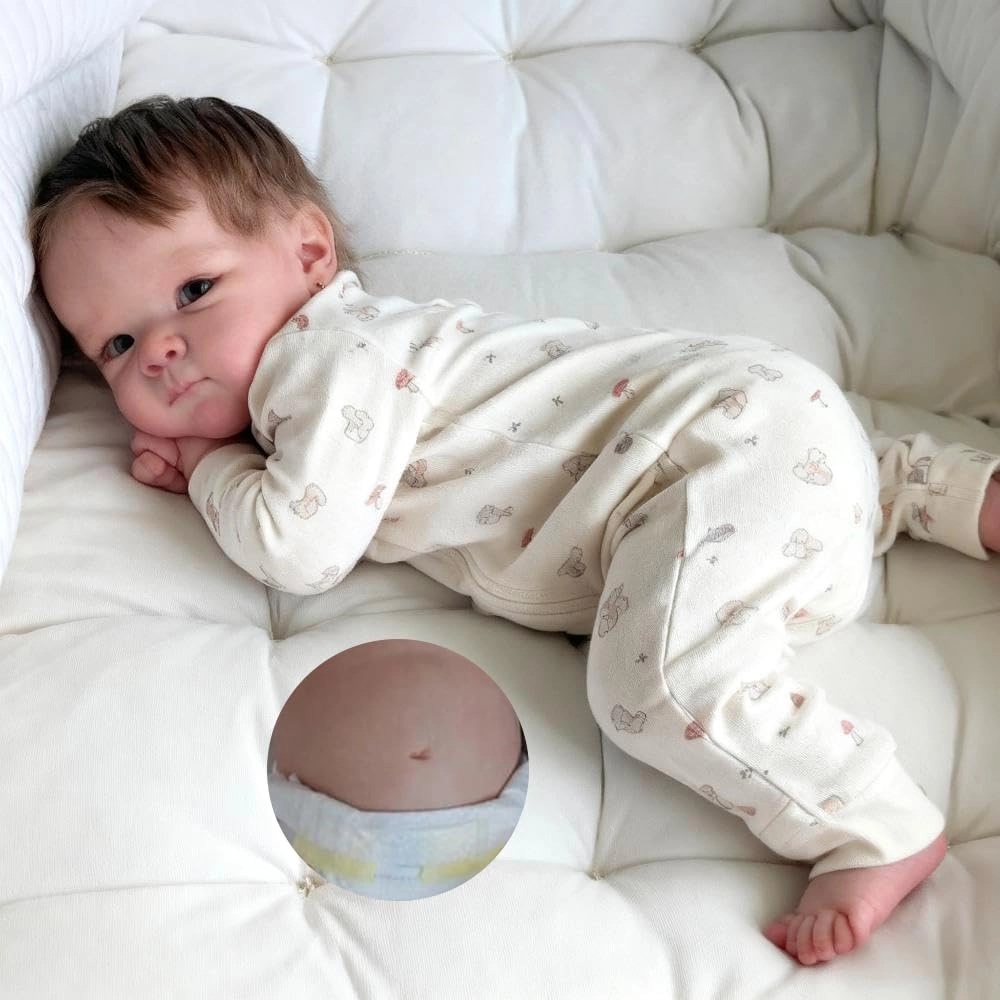 Reborn Baby Doll - 18 in Full Silicone