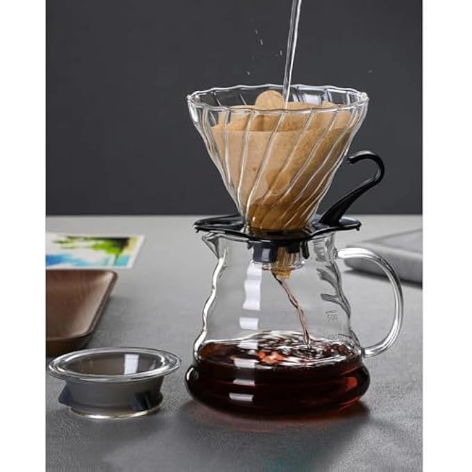 V60 - 9 Piece Portable Pour Over Manual Grinder Kit