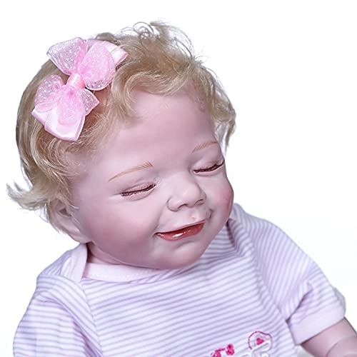 Reborn Baby Doll - 55cm/22in Soft Silicone 2 Packages