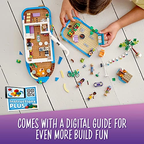 LEGO Friends The Barge Boat (41702) - Animals