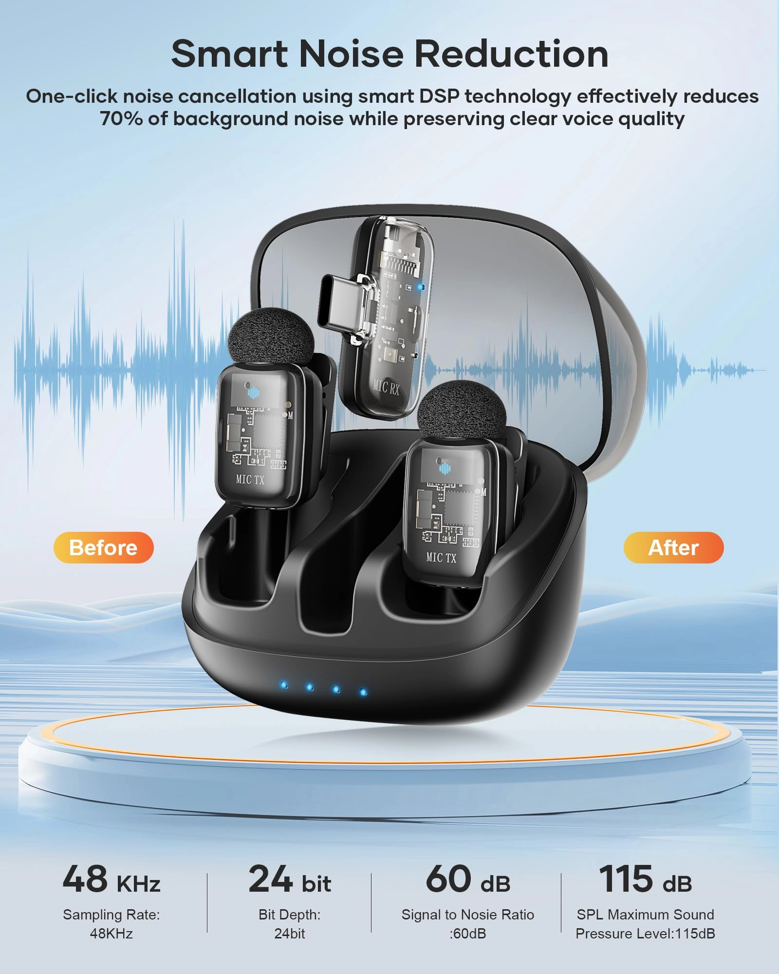DX12 Mic Wireless Microphone