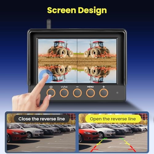 Wireless Backup Camera - Night Vision Wireless 720P