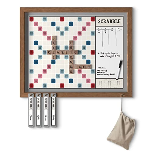 Scrabble Deluxe: Vintage 2-in-1 Wall Edition
