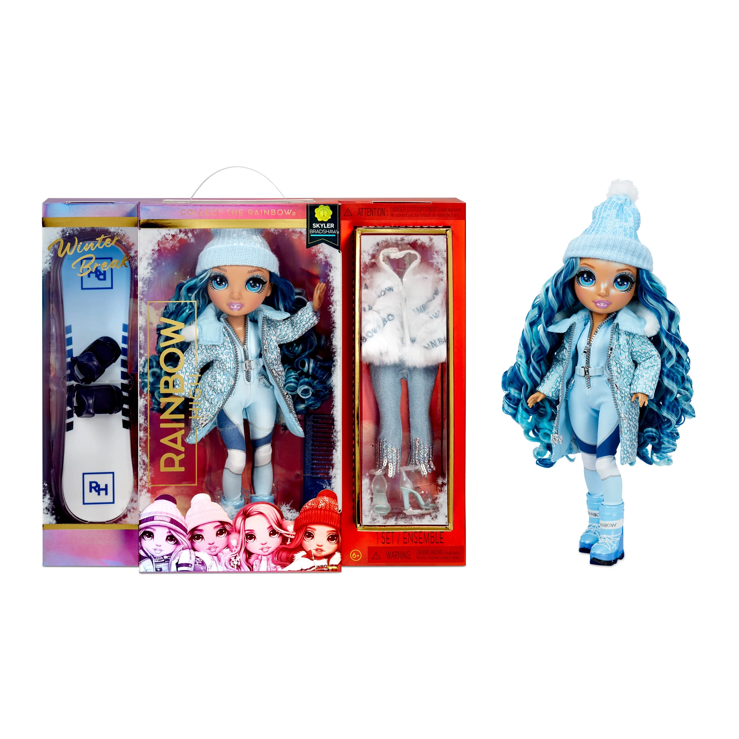 MGA Entertainment Skyler Bradshaw Fashion Winter Break Doll - 30 cm Blue Ages 3+