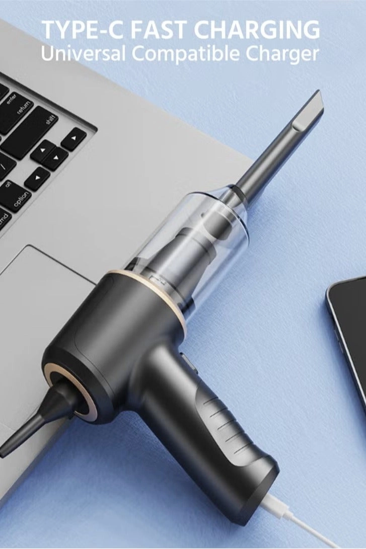 Multifunctional Portable Cordless Vacuum Cleaner - 3000mAh