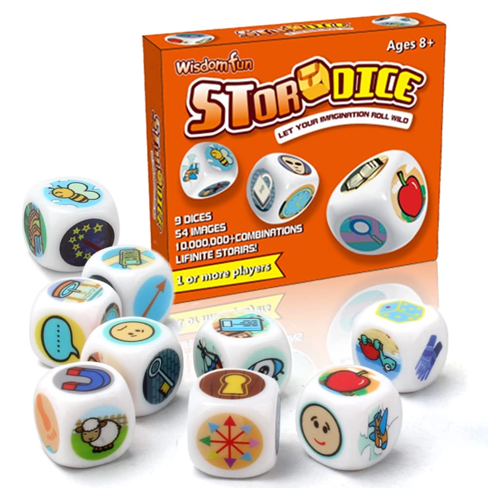 SDS Story Dice Set - 8 years and up 9 pieces