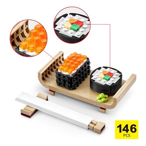Premium Sushi Bar Collection - 3 years and up 187 pieces